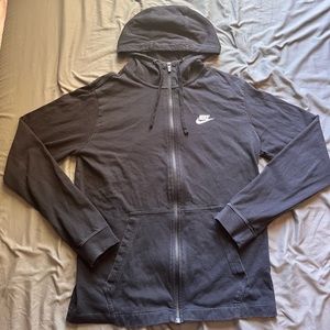 Black Nike zip